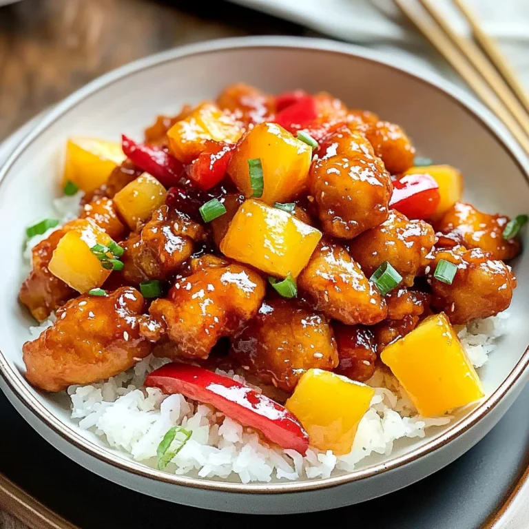 Sweet And Sour Chicken Recipe