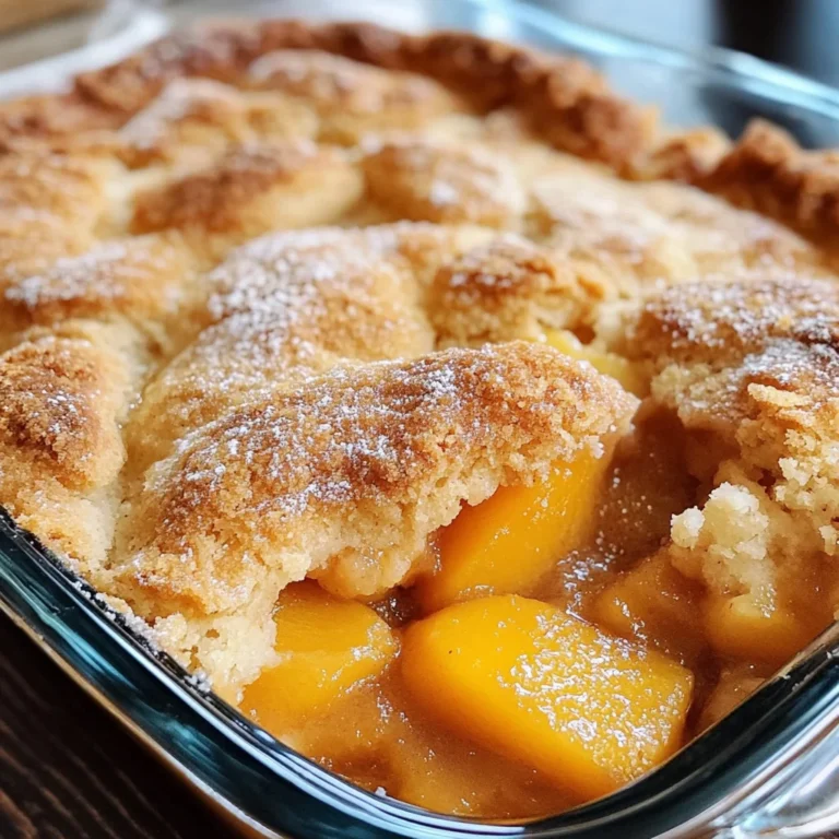 The Best Southern Peach Cobbler Recipe