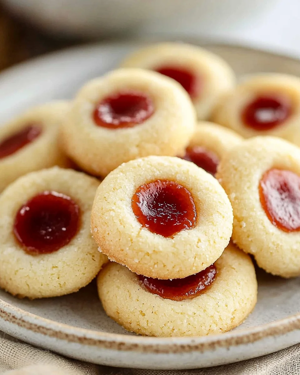 Thumbprint Cookies
