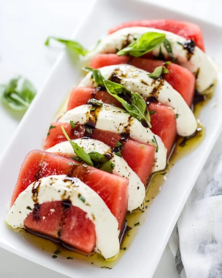 Watermelon Caprese