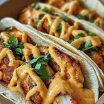 Zesty Fish Tacos with Sriracha Lime Sauce