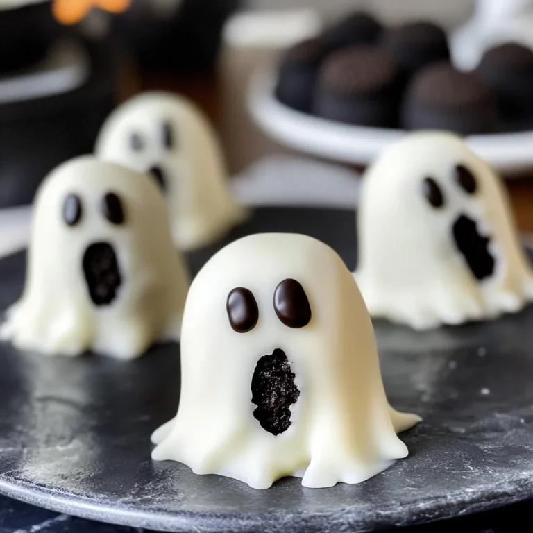 Ghost OREO Ball Truffles