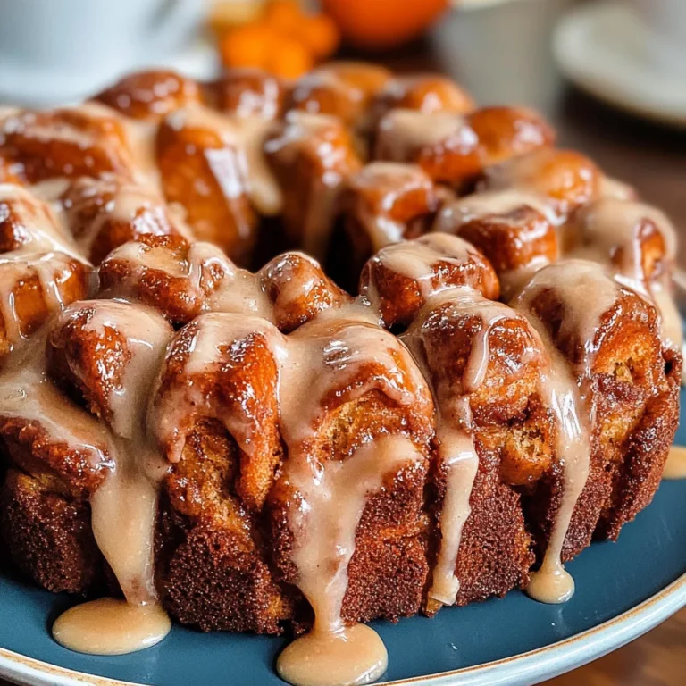 Pumpkin Spice Monkey Bread Recipe