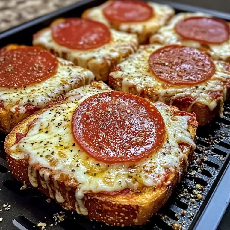 Air Fryer Pizza Toast: Crispy, Cheesy, and Ready in Minutes