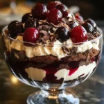 Black Forest Trifle for Christmas