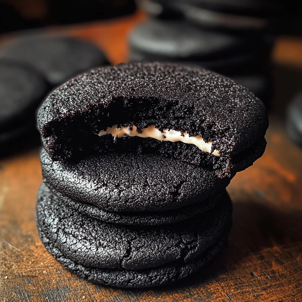 Black Velvet Cheesecake Cookies