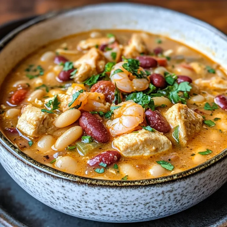 Cajun White Chicken Chili