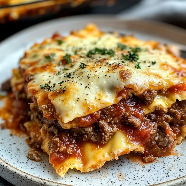 Decadent Beef and Cheese Ravioli Casserole