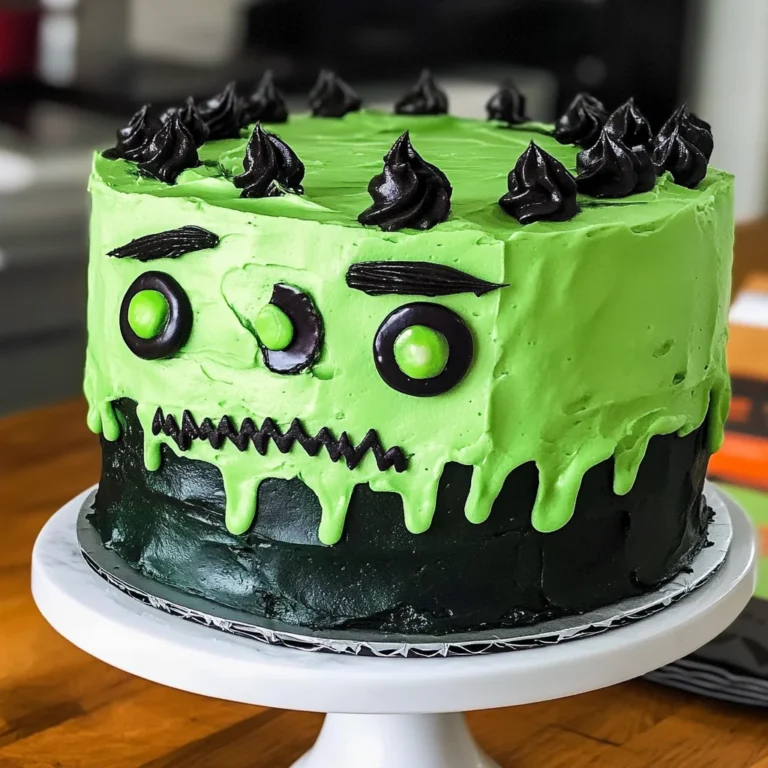 Frankenstein Cake