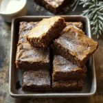 Gingerbread Brownies