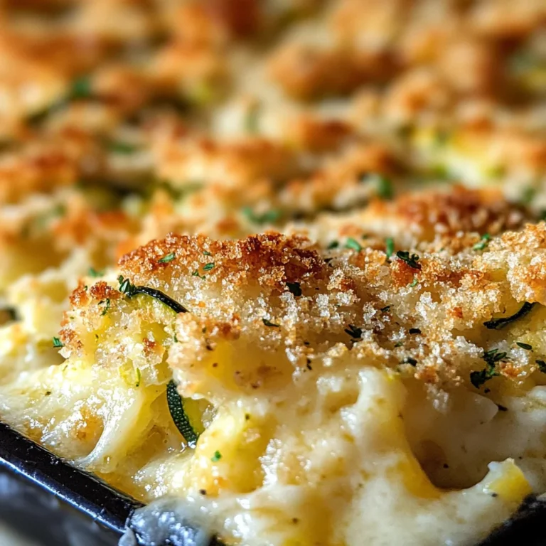 Quick Baked Zucchini Parmesan Casserole