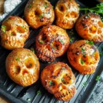 Spooky Halloween Skull Potatoes