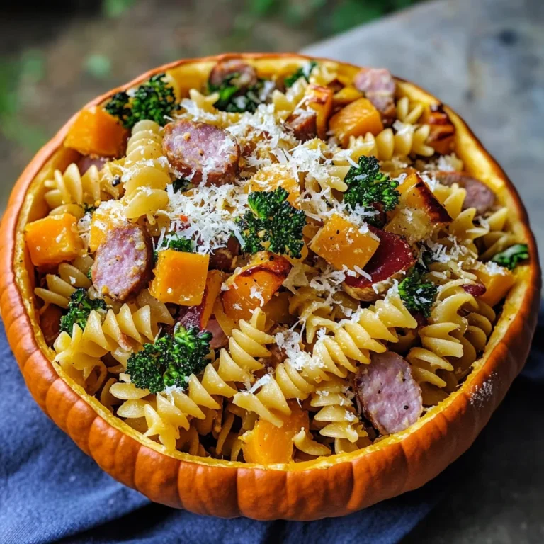 UpChuckin' Pumpkin Loaded Pasta Salad