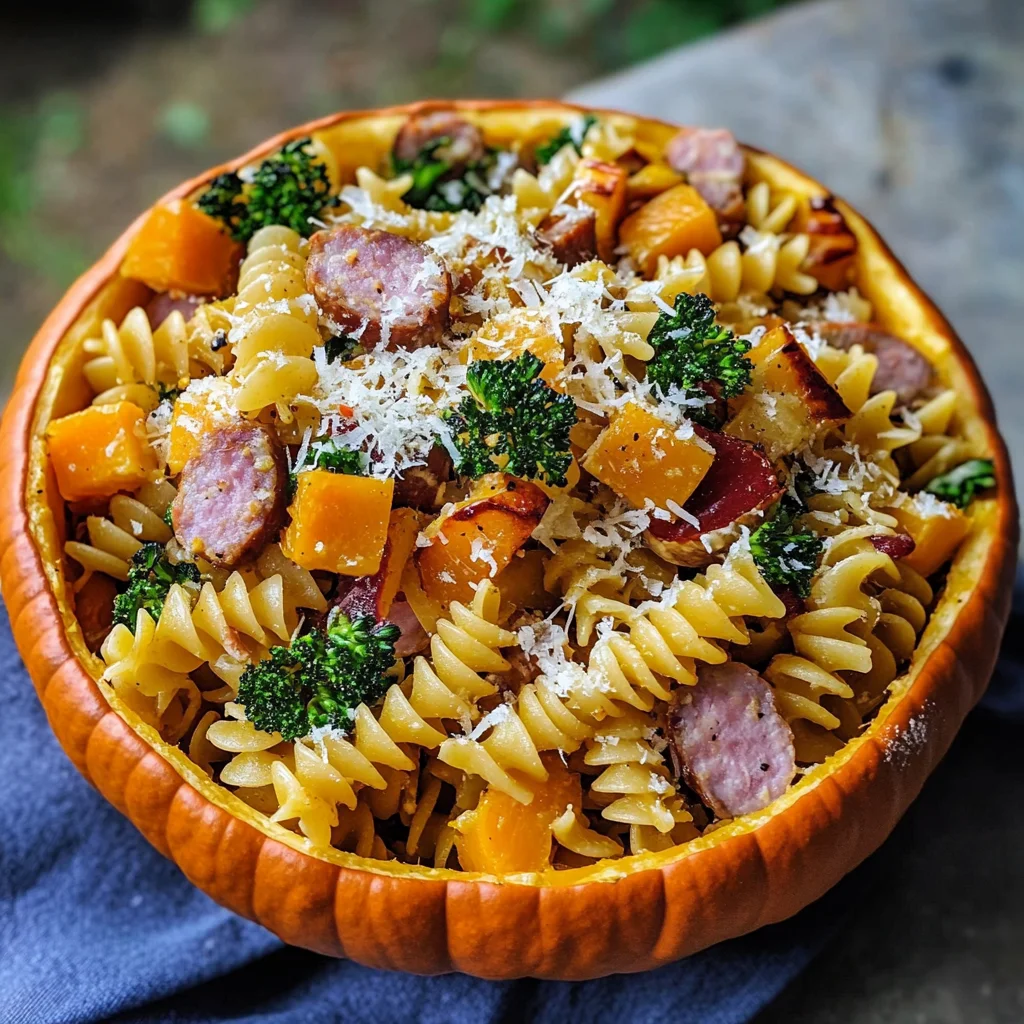 UpChuckin' Pumpkin Loaded Pasta Salad