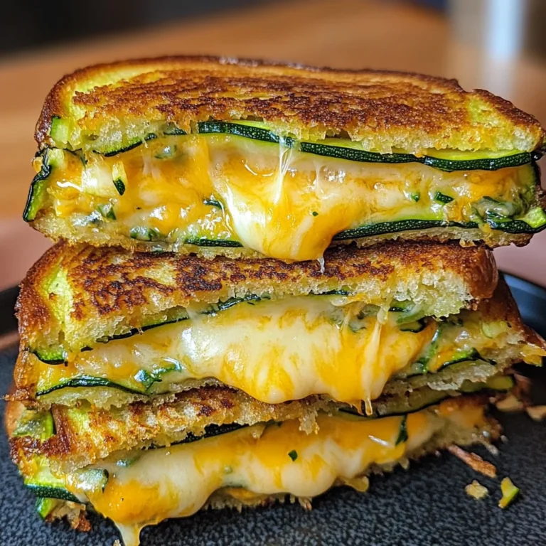 Zucchini Grilled Cheese