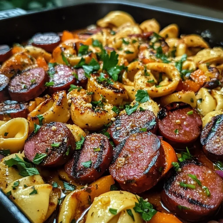 Blackstone Grilled Kielbasa and Tortellini: An Incredible Ultimate Recipe