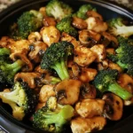 Chicken, Broccoli & Mushroom Stir-Fry