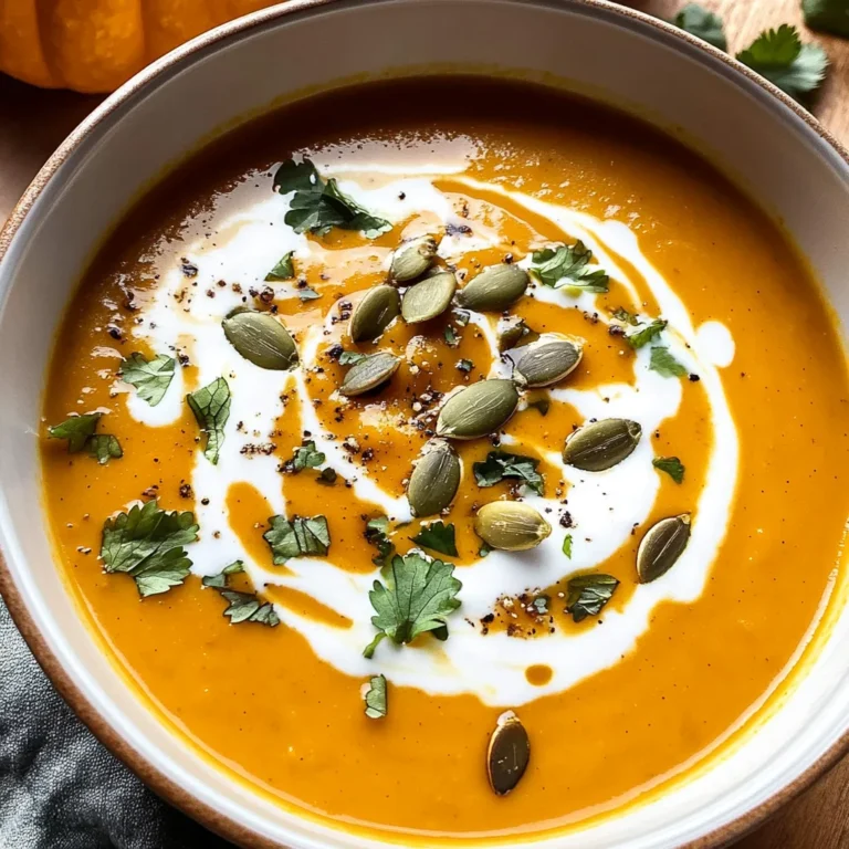 Coconut Curry Pumpkin Soup