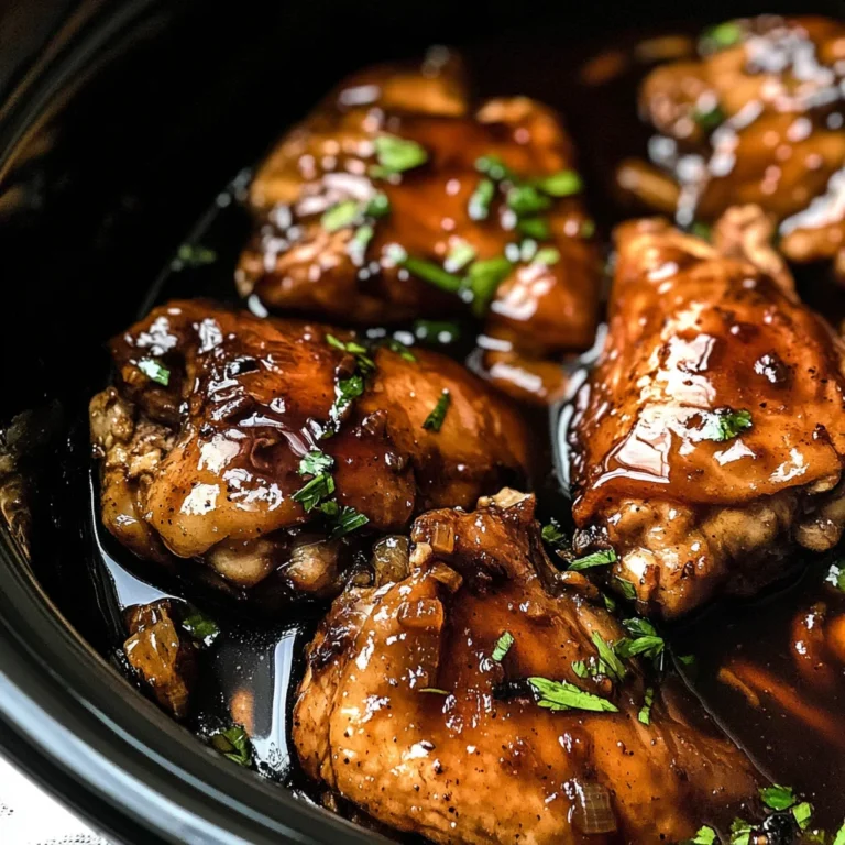 Crockpot Bourbon Chicken