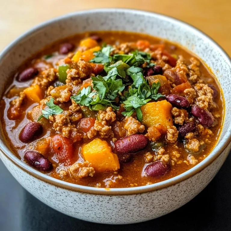 Crockpot Pumpkin Chili
