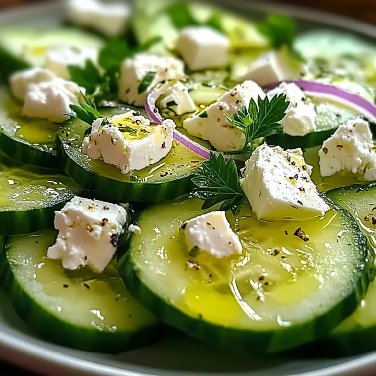 Cucumber Feta Salad