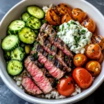 Mediterranean Steak Bowl Recipe