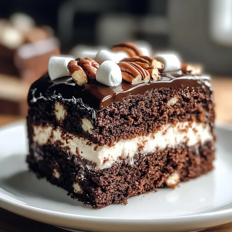 Mississippi Mud Cake