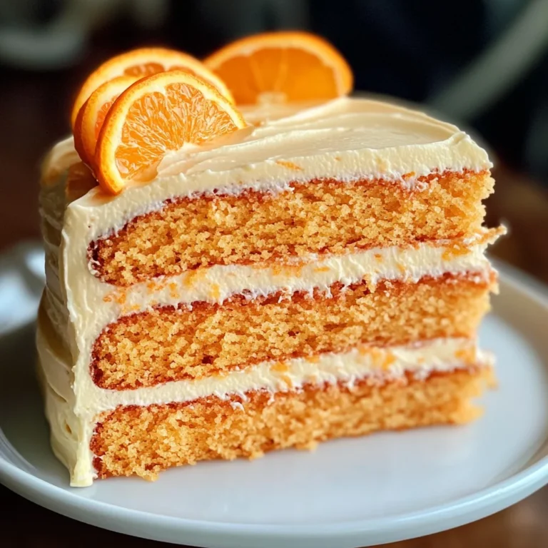 Orange Velvet Cake with Orange Cream Cheese Frosting