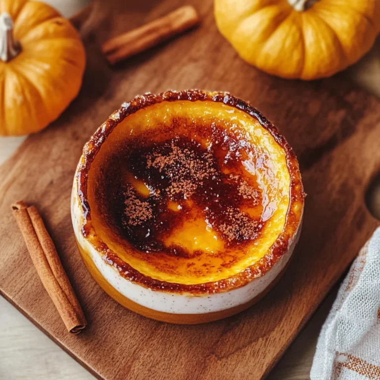 Pumpkin Crème Brûlée