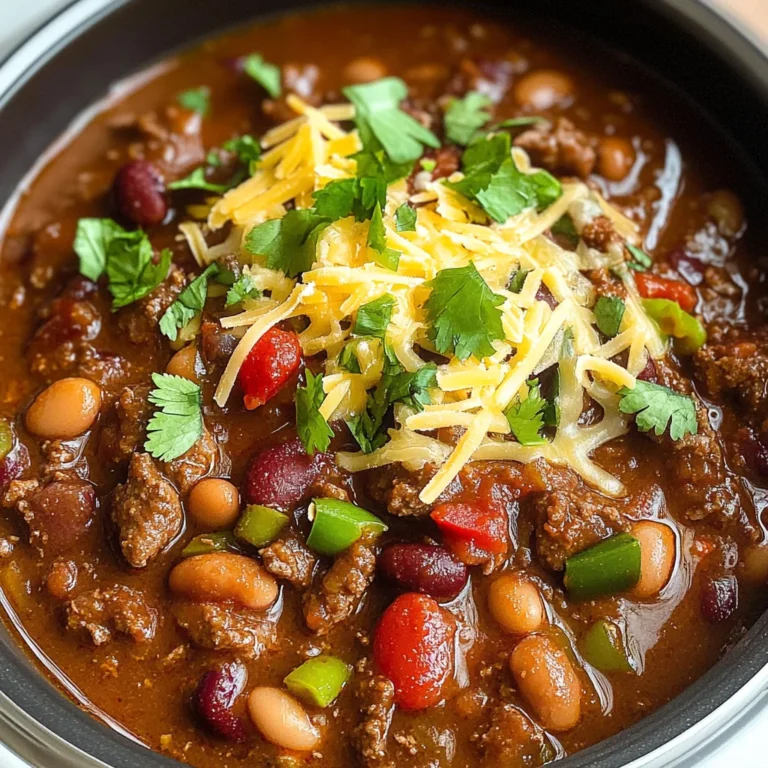 Slow Cooker Chili Con Carne