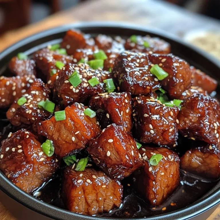 Sticky Chinese beef belly
