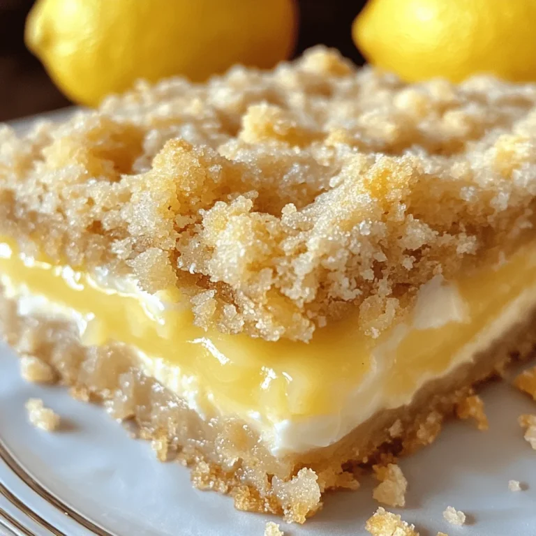 Sugar Cookie Lemonade Crumble