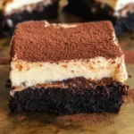 Tiramisu Brownies