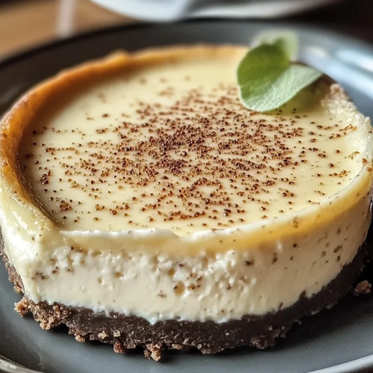 Vanilla Bean Brown Butter Cheesecake
